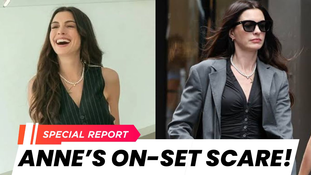 Anne Hathaway Fine After On-Set Fall During ‘Devil Wears Prada 2’ Filming