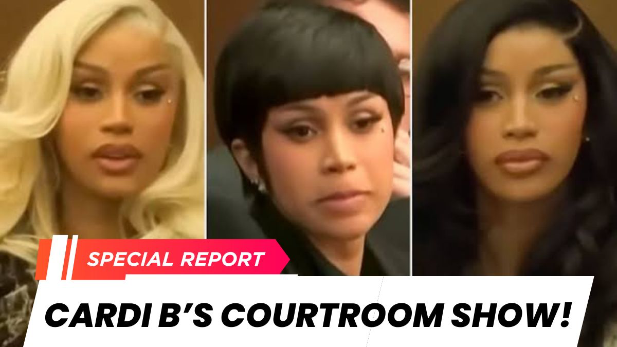 Cardi B’s Courtroom Fashion: A Bold Strategy, Not Just Style