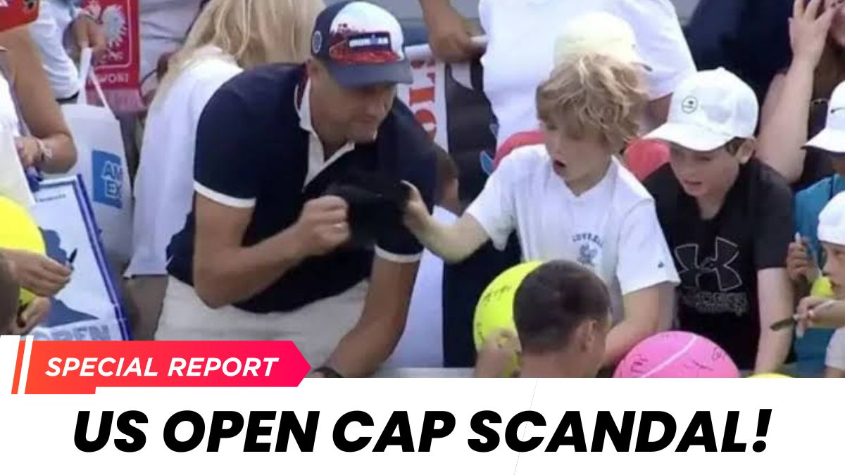 US Open CEO Slammed for Taking Kid’s Cap: Entitlement or Misstep?