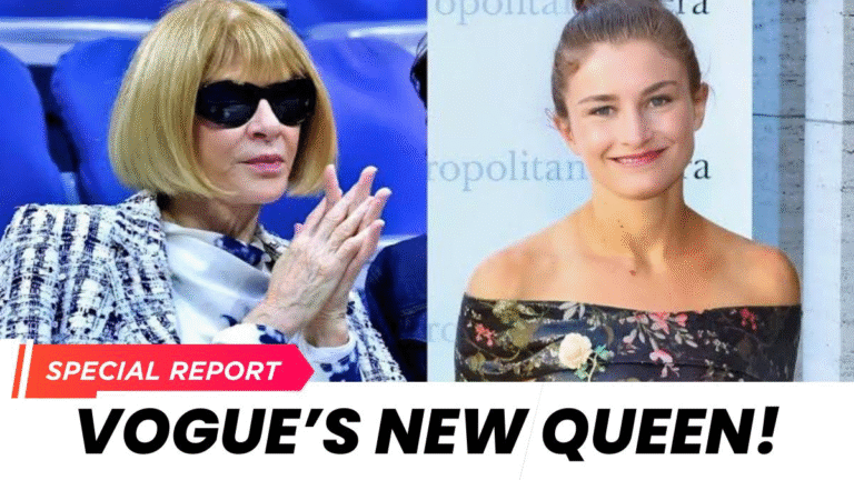 Anna Wintour Steps Down: Vogue Names Chloe Malle