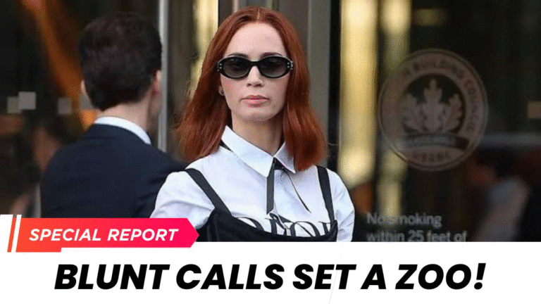 Emily Blunt on ‘Devil Wears Prada 2’: Why She Says the Set Feels ‘Like a Zoo’