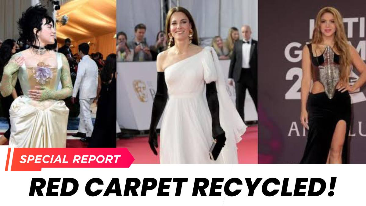 Red Carpet Recycling: Stars Rewearing Outfits With a Twist