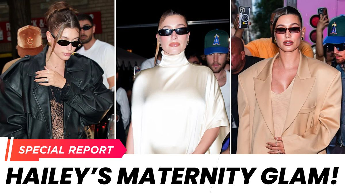 Hailey Bieber’s VMAs Gown Redefines Power Pregnancy Style