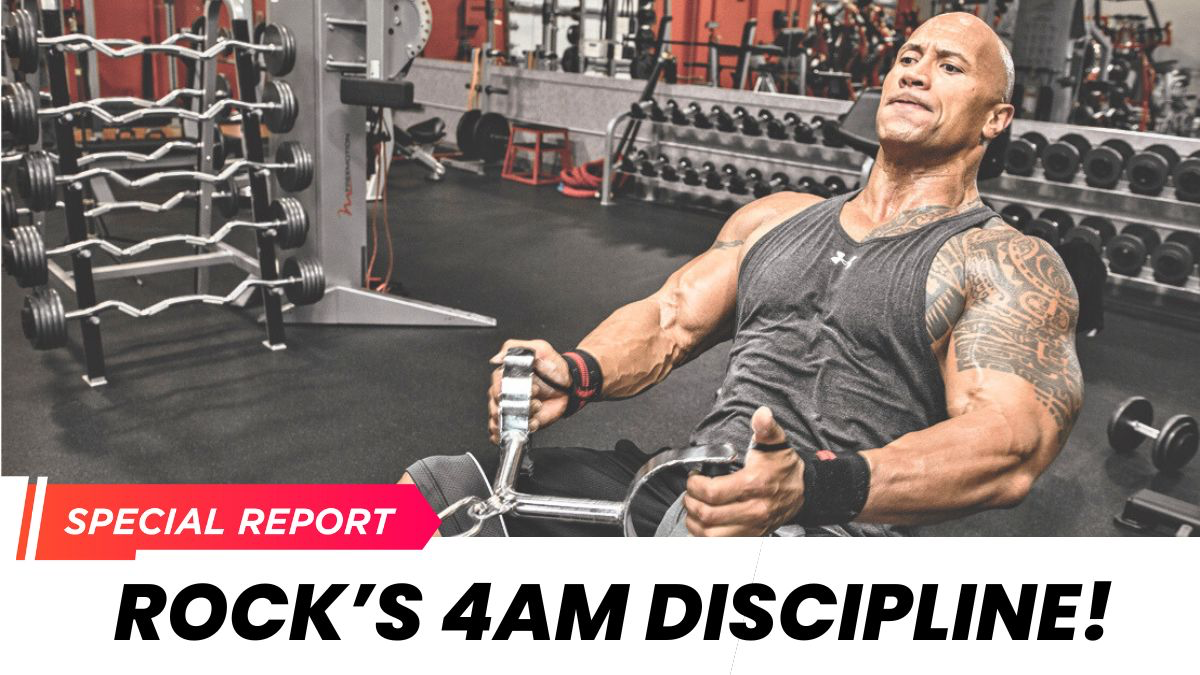 Dwayne Johnson’s 4 AM Workout: The Secret Behind His Brand
